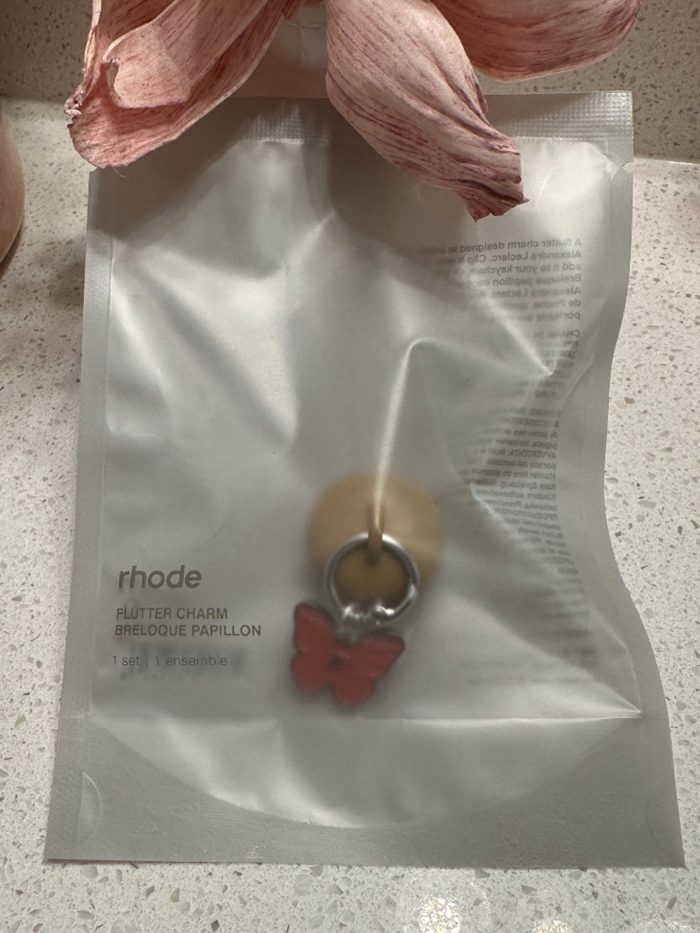 RHODE x Alexandra Leclerc Flutter Charm